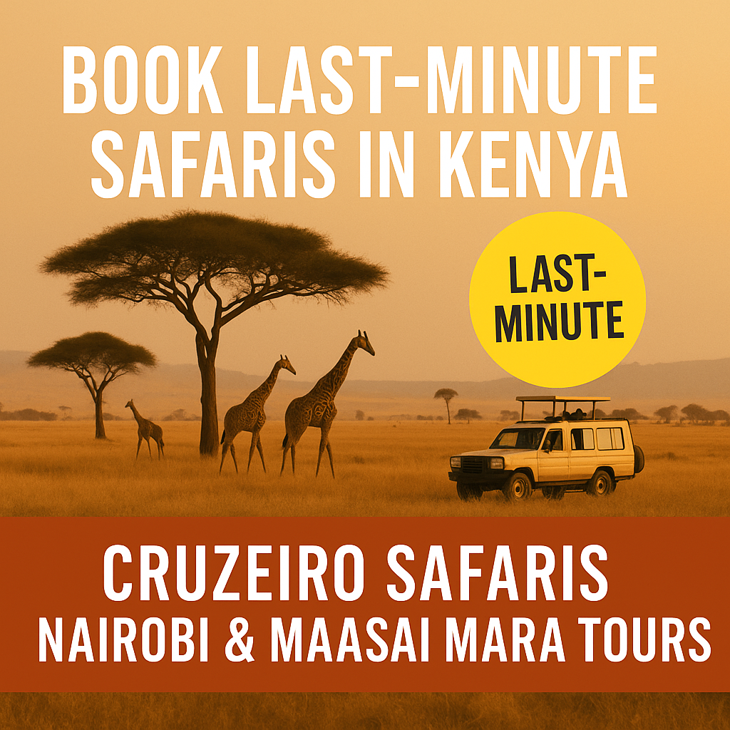Safari experience with Cruzeiro Safaris Kenya
