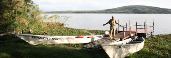 Boat ride on Lake Naivasha to visit Crescent Island — enjoy scenic views and wildlife experiences with Cruzeiro Safaris Kenya