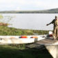 Boat ride on Lake Naivasha to visit Crescent Island — enjoy scenic views and wildlife experiences with Cruzeiro Safaris Kenya