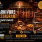 Guests enjoying the world-famous Carnivore Restaurant in Nairobi, Kenya, featuring the legendary all-you-can-eat flame-grilled meat experience. Book the Carnivore Restaurant Experience with Cruzeiro Safaris Kenya