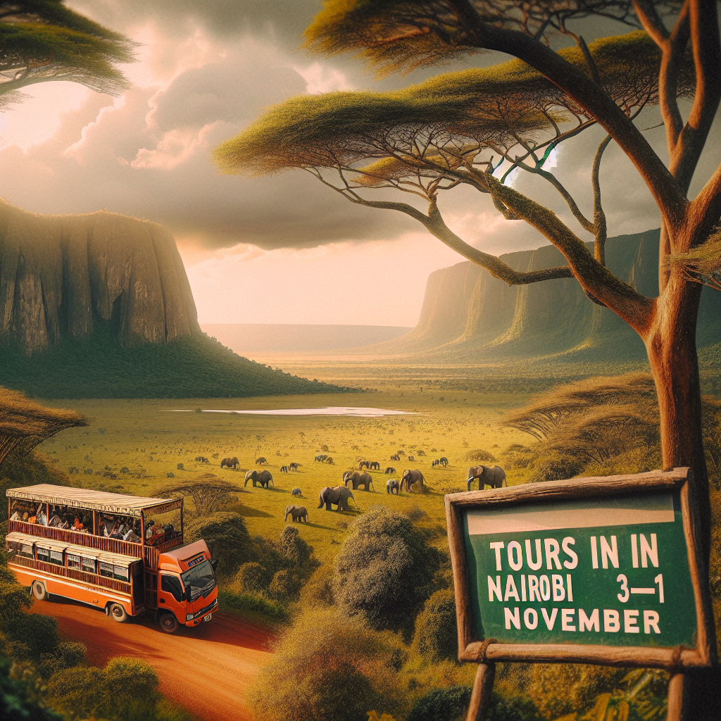 Booking Tours in November Nairobi Tours by Cruzeiro Safaris