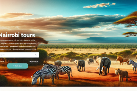 Nairobi Tours Booking online by Cruzeiro Safaris