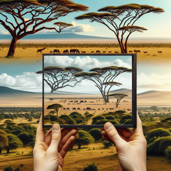 Scenic landscapes of Nairobi National Park seen on a tour with Cruzeiro Safaris Kenya