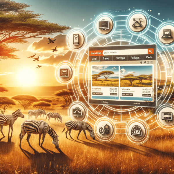 Tourists booking Kenya safaris and tours online with Cruzeiro Safaris Kenya