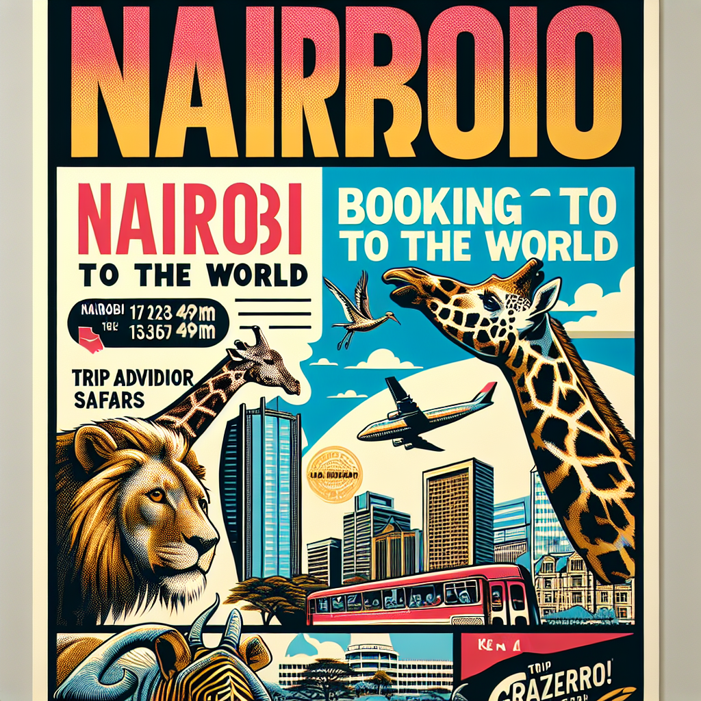 Nairobi Booking to the World and Trip Advisor Guided by cruzeiro safaris Kenya