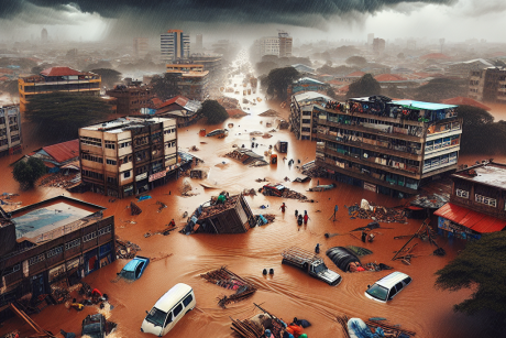 floods wrecks havoc in Nairobi - Natures fury