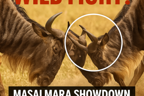 Dramatic wildlife fight scene in Masai Mara captured during a safari with Cruzeiro Safaris Kenya