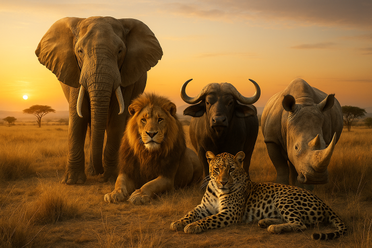 The Big Five of Kenya: Lion, Elephant, Rhino, Buffalo, Leopard – Cruzeiro Safaris