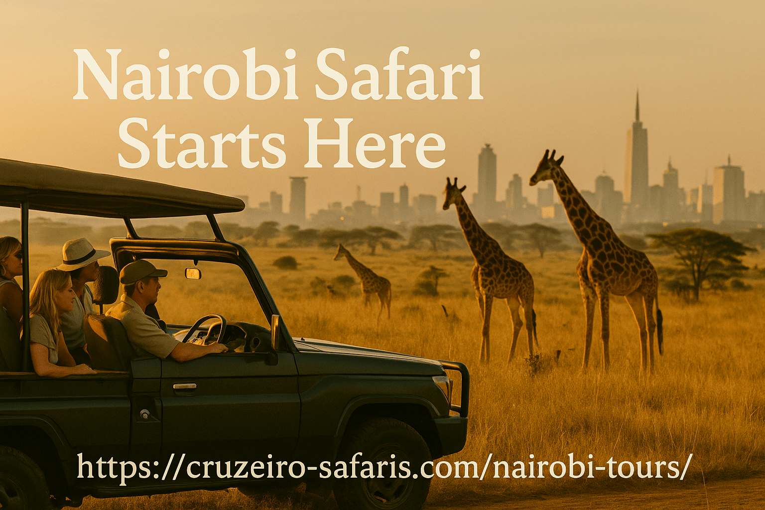 Cruzeiro Safaris Nairobi Safari - Kickstart Your Adventure