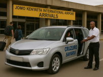 Private transfers from Nairobi to Namanga border with Toyota Fielder and small cars by Cruzeiro Safaris Kenya